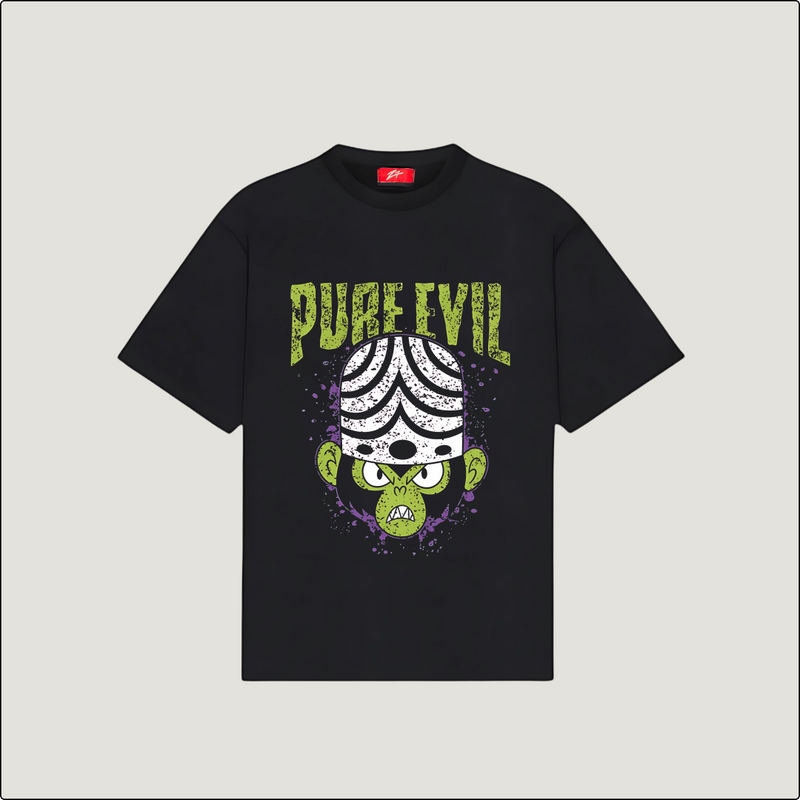 Pure Evil T-Shirt – Dark Villain Graphic Tee | Edgy Streetwear