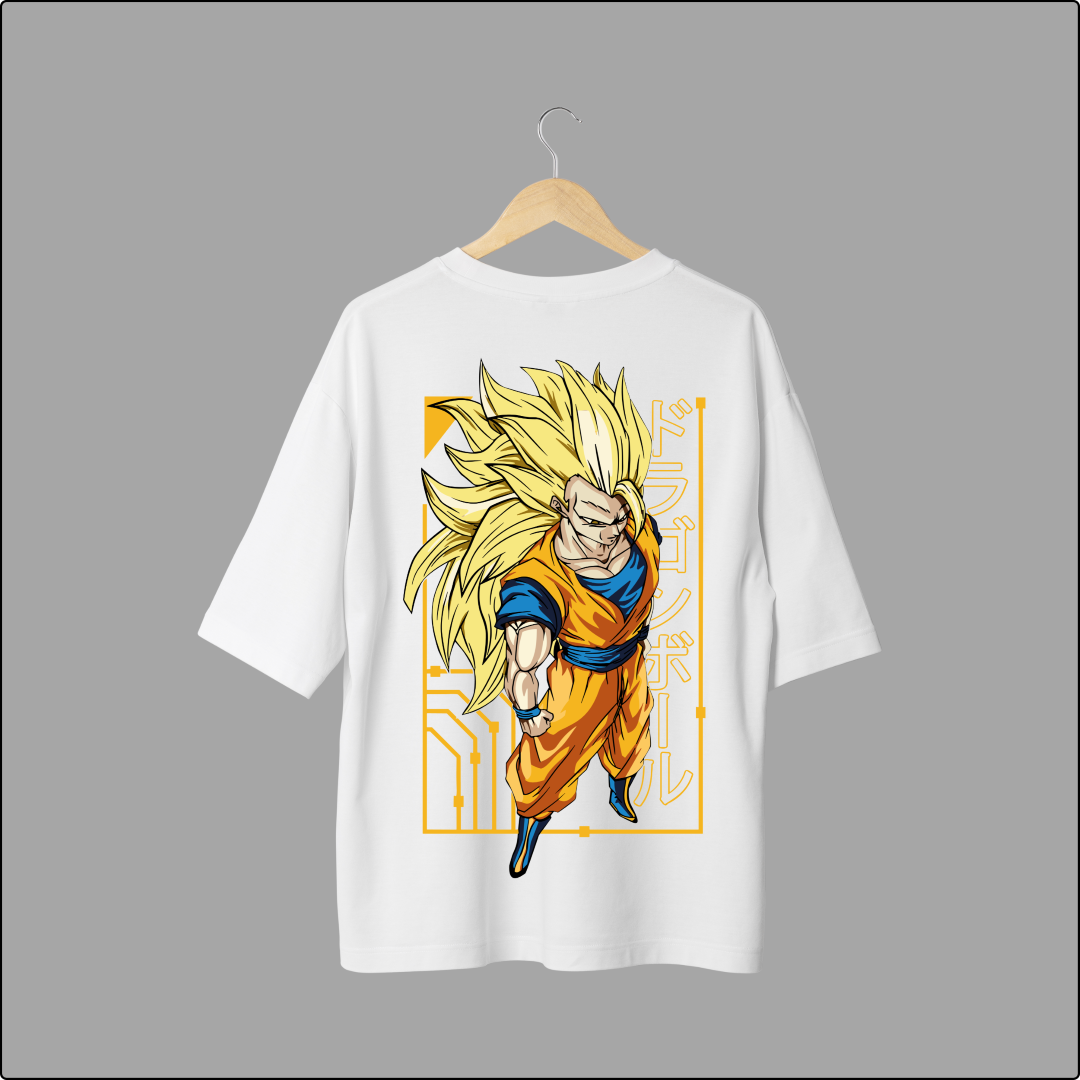 Super Saiyan 3 Goku Power Oversized Tee – RIZZ7