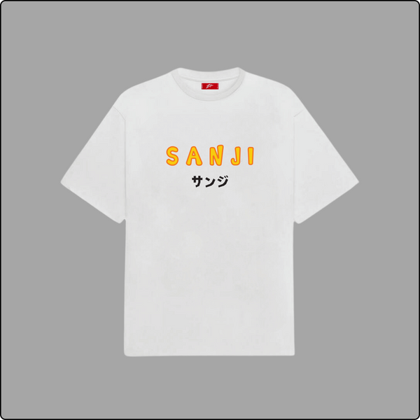 Sanji's Wanted Poster: The Black-Leg Bounty Tee (White)