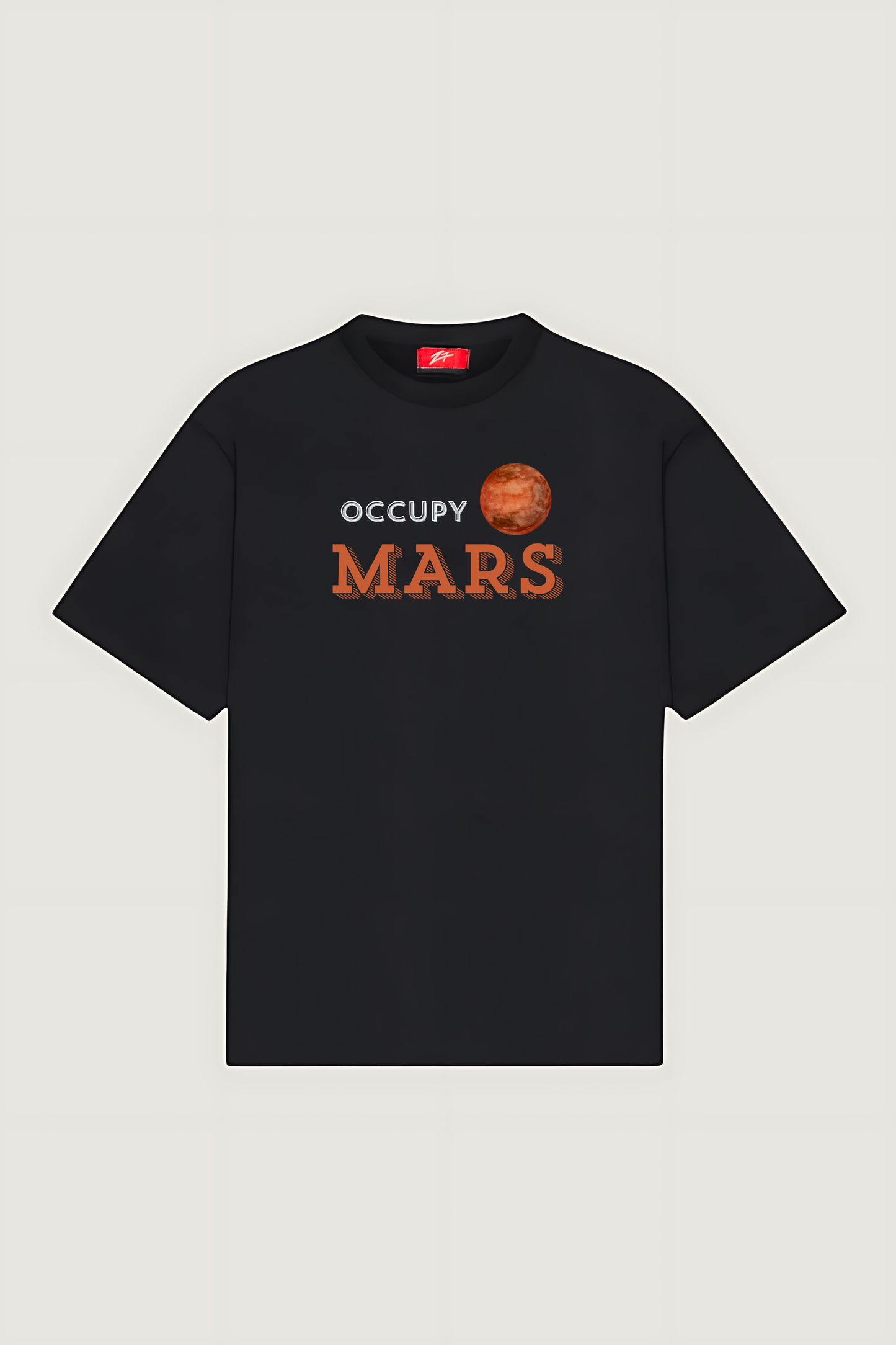 Occupy Mars’ Oversized Tee - A Must-Have for Space Lovers.