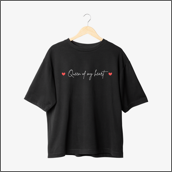 Queen of My Heart T-Shirts – Romantic & Stylish Love Tees