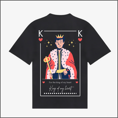 King of My Heart T-Shirts – Stylish & Romantic