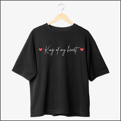 King of My Heart T-Shirts – Stylish & Romantic