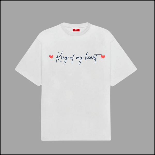 King of My Heart T-Shirts – Stylish & Romantic