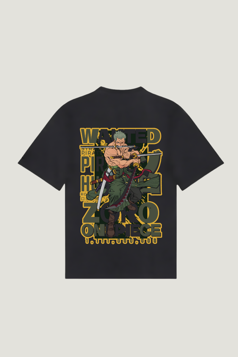 Swordsman's Creed: Zoro's Resolve Tee (Black)