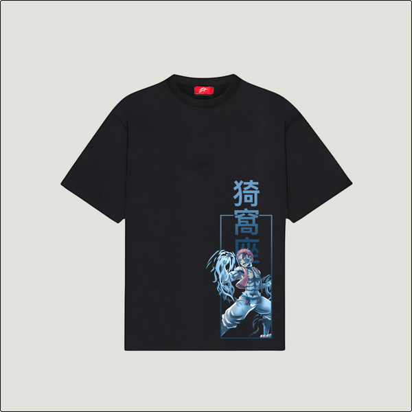 Akaza’s Fury Regular Tee - Demon Slayer Fashion